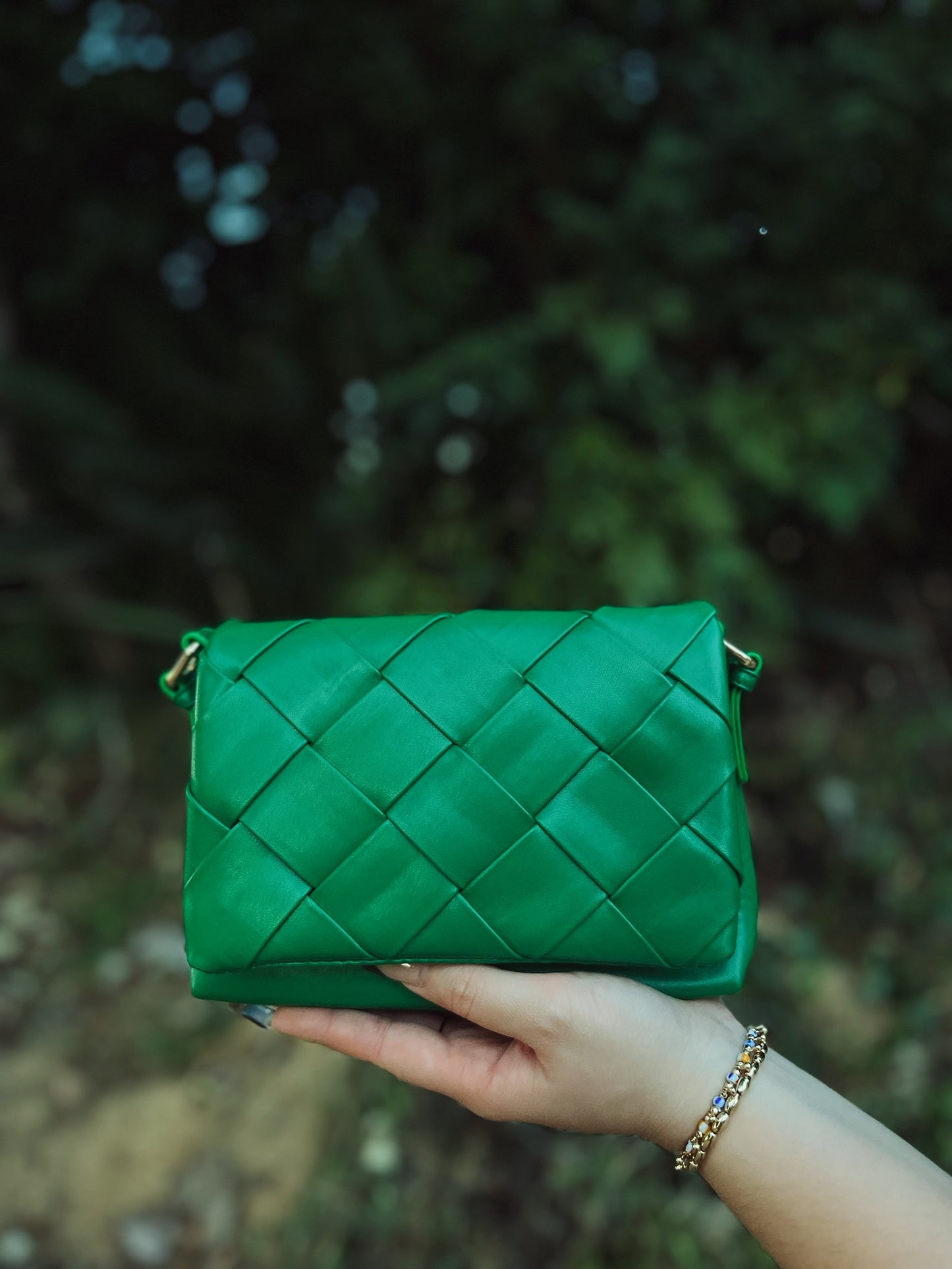 Palm Bag in Green